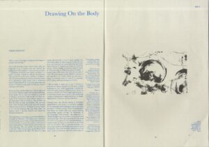 Scan of ARG Drawing on the Body essay